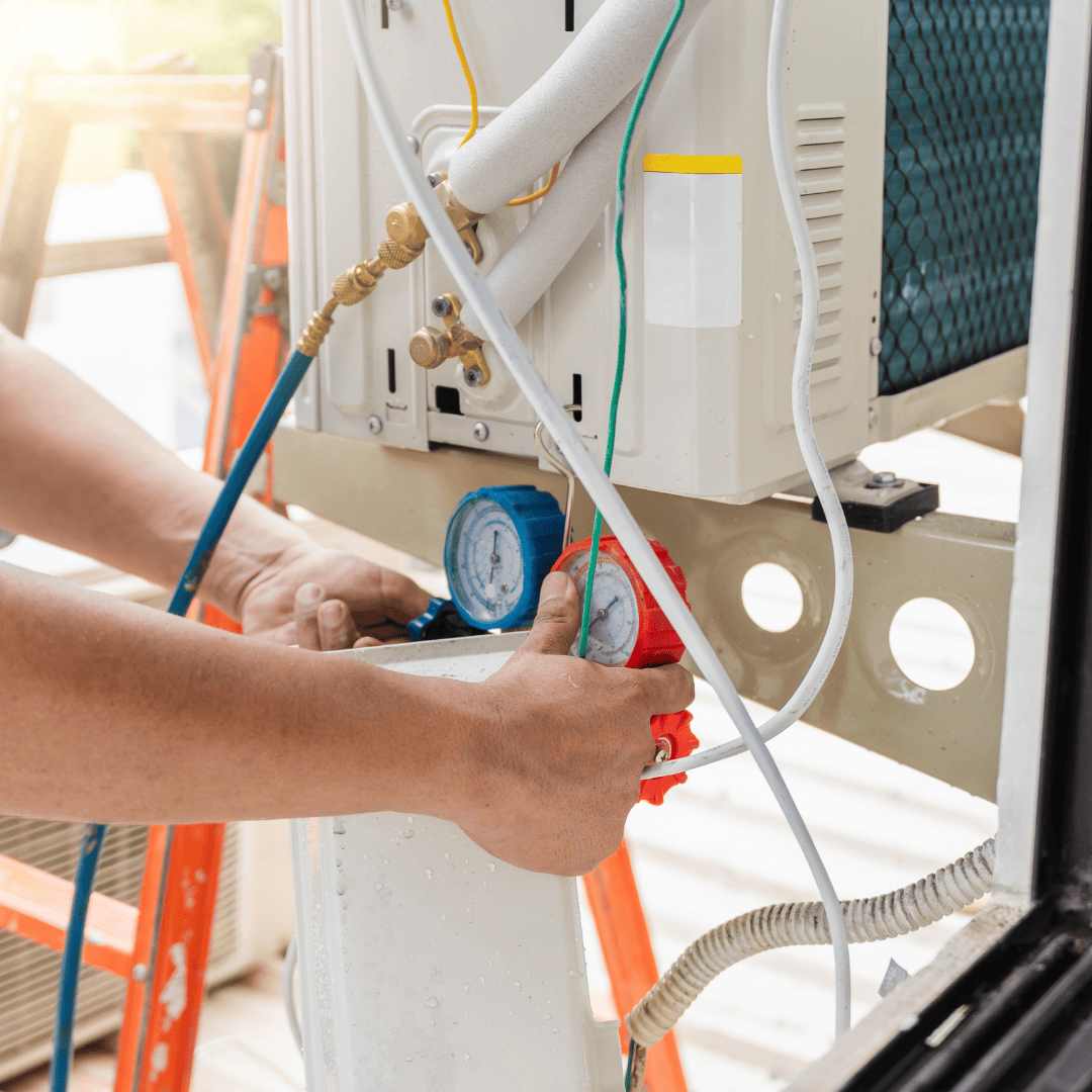 AC Gas Leak Repair Service - Split Type